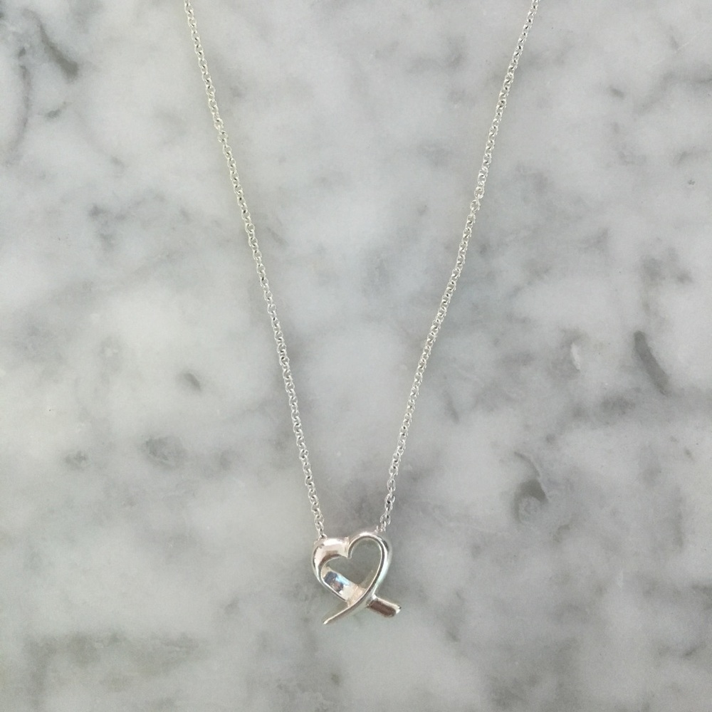 Sterling Silver 925 Heart Necklace